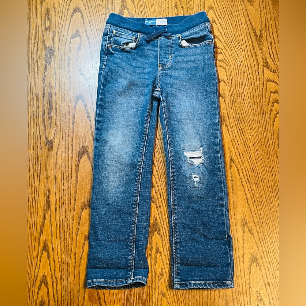 Old Navy 5T Boys 360° Stretch Pull-On Skinny Jeans